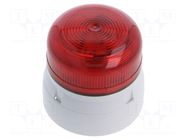 Signaller: lighting; flashing light; white; Flashguard; 230VAC KLAXON SIGNALS