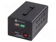 Automatic voltage stabiliser; Usup: 150÷260VAC; Uout: 230VAC AZO DIGITAL