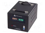 Automatic voltage stabiliser; Usup: 150÷260VAC; Uout: 230VAC AZO DIGITAL