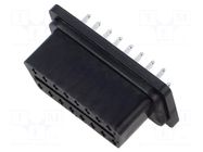 Diagnostic connector OBD II; male; PIN: 16 MINITOOLS