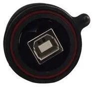 CONNECTOR, USB, TYPE B, PANEL, IP68