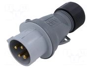 Connector: AC supply 3-phase; plug; male; PIN: 4; 16A; IP&S; IP44 AMPHENOL
