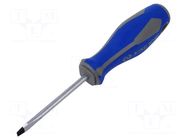 Screwdriver; slot; 5x0.8mm; Blade length: 75mm KING TONY