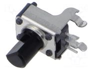 Potentiometer: shaft; single turn,horizontal; 10kΩ; ±20%; 6mm ALPS