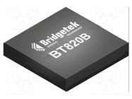IC: multimedia controller; 3.3VDC; 24bit RGB,LVDS,PWM,QSPI; SMD BRIDGETEK