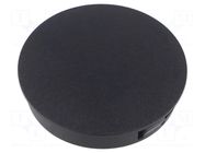 Stopper; H: 11.9mm; push-in,snap-fastener; Flange dia: 55.1mm ESSENTRA