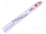 Hacksaw blade-set; metal; 230mm; 18teeth/inch; 5pcs. Milwaukee