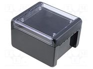 Enclosure: multipurpose; X: 125mm; Y: 151mm; Z: 90mm; BOCUBE; UL94V-0 