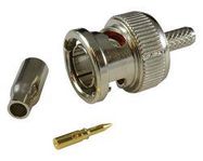 RF COAXIAL, BNC, STRAIGHT PLUG, 75OHM