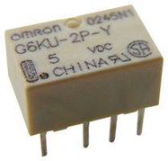 RELAY, SIGNAL, DPDT, 30VDC, 1A