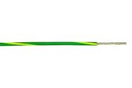HOOK-UP WIRE, 20AWG, GREEN/YELLOW, 30.5M