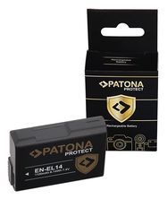 PATONA PROTECT Battery fully decoded f. Nikon EN-EL14 Coolpix P7800 P7700 P7000 D5300, PATONA