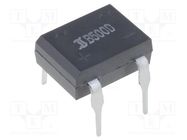 Bridge rectifier: single-phase; 1kV; If: 1A; Ifsm: 40A; DIL; THT DIOTEC SEMICONDUCTOR