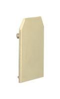 END PLATE, BEIGE, PA 66, TERMINAL BLOCK