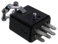 PLUG & SOCKET CONNECTOR, PLUG, 6 POSITION