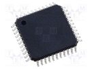 IC: Ethernet controller; 10/100Base-T; SPI / Parallel; TQFP44 MICROCHIP TECHNOLOGY
