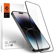 Spigen Glass FC Tempered Glass for iPhone 14 Pro Max - Black, Spigen