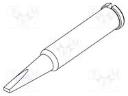 Tip; chisel; 1.8mm; for  soldering iron,for soldering station ERSA