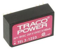 CONVERTER, DC/DC, 3W, +/-15V