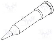 Tip; conical; 0.6mm; for  soldering iron,for soldering station ERSA