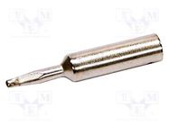 Tip; chisel; 2.2mm; for soldering station ERSA