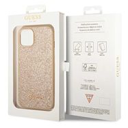 Guess Glitter Script Case for iPhone 14 Plus - Gold, Guess