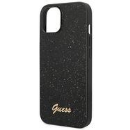 Guess Glitter Script Case for iPhone 14 Plus - Black, Guess