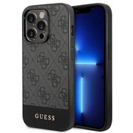 Guess GUHCP14XG4GLGR iPhone 14 Pro Max 6.7&quot; grey/grey hard case 4G Stripe Collection, Guess