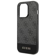 Guess GUHCP14XG4GLGR iPhone 14 Pro Max 6.7&quot; grey/grey hard case 4G Stripe Collection, Guess