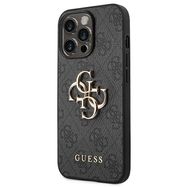 Guess 4G Big Metal Logo Case for iPhone 14 Pro - Gray, Guess