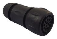 CIRCULAR CONNECTOR, PLUG, 14-12, CABLE