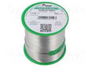 Tin; lead free; Sn99Ag0,3Cu0,7; 1.5mm; 500g; reel; 216÷227°C; 3% CYNEL