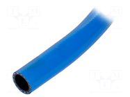 Hose; max.20bar; L: 1m; PVC,SBR; Gol Blue; Tube in.diam: 19mm; blue PNEUMAT