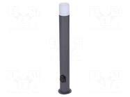 Lamp: garden luminaire; with SCHUKO socket; CORTA; IP54; E27; 25W GTV Poland