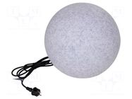Lamp: garden luminaire; MARMO; IP65; E27; Sockets: 1; 220÷240VAC GTV Poland