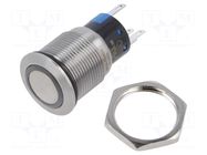 Switch: vandal resistant; Pos: 2; SPDT; 2A/250VAC; 1A/30VDC; IP67 DECA SwitchLab Inc.