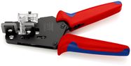 KNIPEX 12 12 02 Precision Insulation Stripper with adapted blades with multi-component grips burnished 195 mm