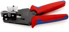 KNIPEX 12 12 14 Precision Insulation Stripper with adapted blades with multi-component grips burnished 195 mm