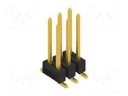 Connector: pin strips; pin header; male; PIN: 6; SL 11 SMD; 3A; 250V FISCHER ELEKTRONIK