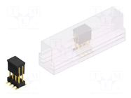 Connector: pin strips; pin header; male; PIN: 8; SL 11 SMD; 3A; 250V FISCHER ELEKTRONIK