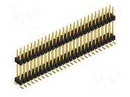 Connector: pin strips; pin header; male; PIN: 54; SL 16 SMD; 3A FISCHER ELEKTRONIK