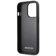 AMG AMHCP14LDOLBK iPhone 14 Pro 6.1 &quot;black / black hardcase Leather Hot Stamped, Mercedes