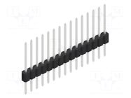 Connector: pin strips; pin header; male; PIN: 15; THT; 1.5A; 125V FISCHER ELEKTRONIK