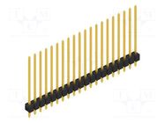 Connector: pin strips; pin header; male; PIN: 20; SL 11; 3A; 250V FISCHER ELEKTRONIK