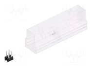Connector: pin strips; pin header; male; PIN: 4; SL 11 SMD; 3A; 250V FISCHER ELEKTRONIK