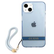 Guess GUHCP13MHTSGSB iPhone 13 6.1 &quot;blue / blue hardcase Translucent Stap, Guess