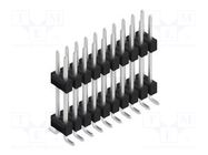 Connector: pin strips; pin header; male; PIN: 20; SL 16 SMD; 3A FISCHER ELEKTRONIK