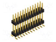 Connector: pin strips; pin header; male; PIN: 24; SL 16 SMD; 3A FISCHER ELEKTRONIK