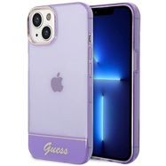 Guess GUHCP14MHGCOU iPhone 14 Plus 6.7 &quot;violet / purple hardcase Translucent, Guess