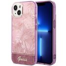 Guess GUHCP14MHGJGHP iPhone 14 Plus 6.7 &quot;pink / pink hardcase Jungle Collection, Guess